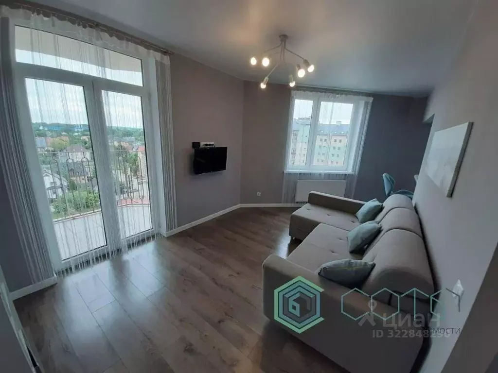 2-к кв. Калининградская область, Калининград ул. Герцена, 36 (63.0 м) - Фото 2