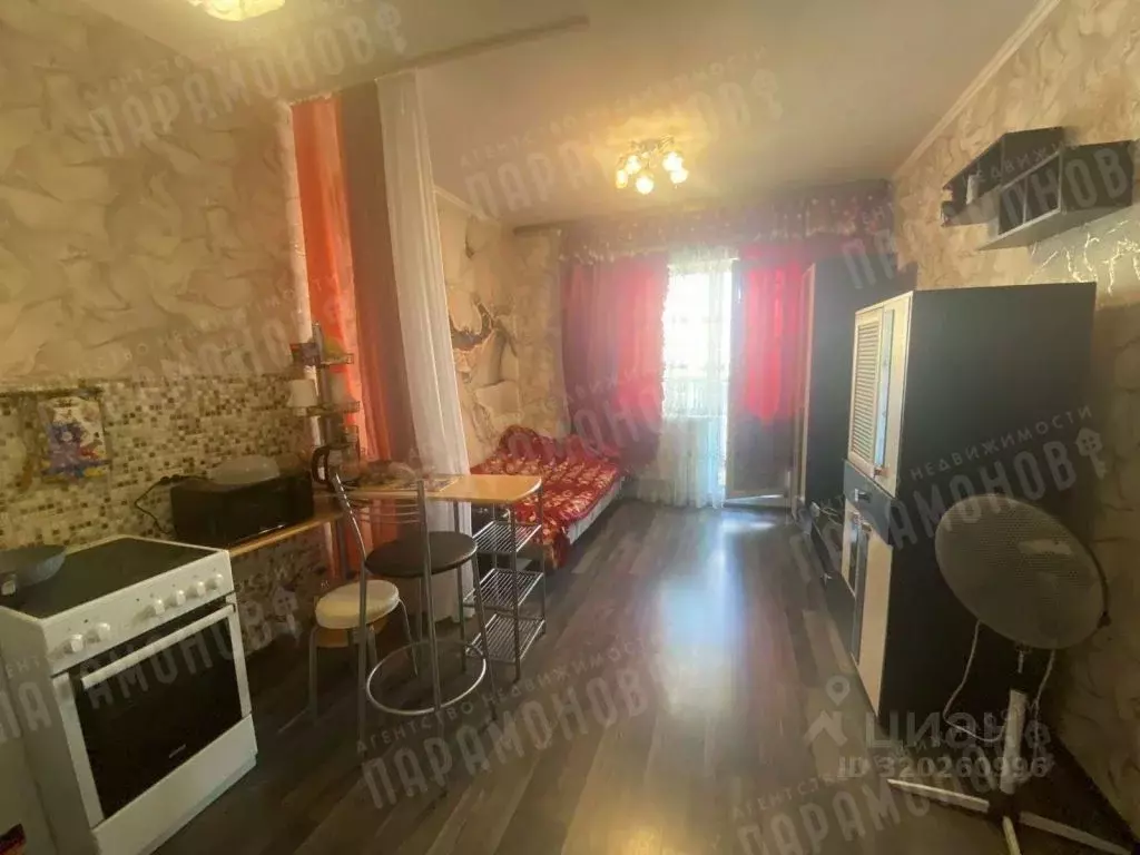 Студия Тверская область, Тверь ул. Фрунзе, 2к1 (23.6 м) - Фото 1