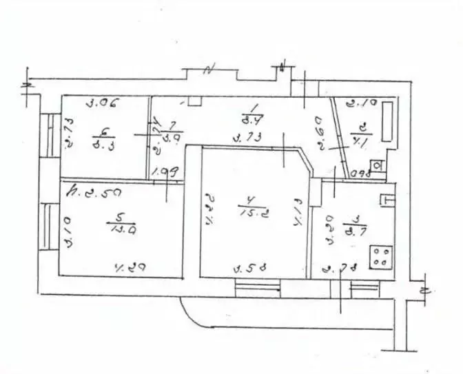 3-к кв. Липецкая область, Липецк ул. Космонавтов, 100 (60.7 м) - Фото 2