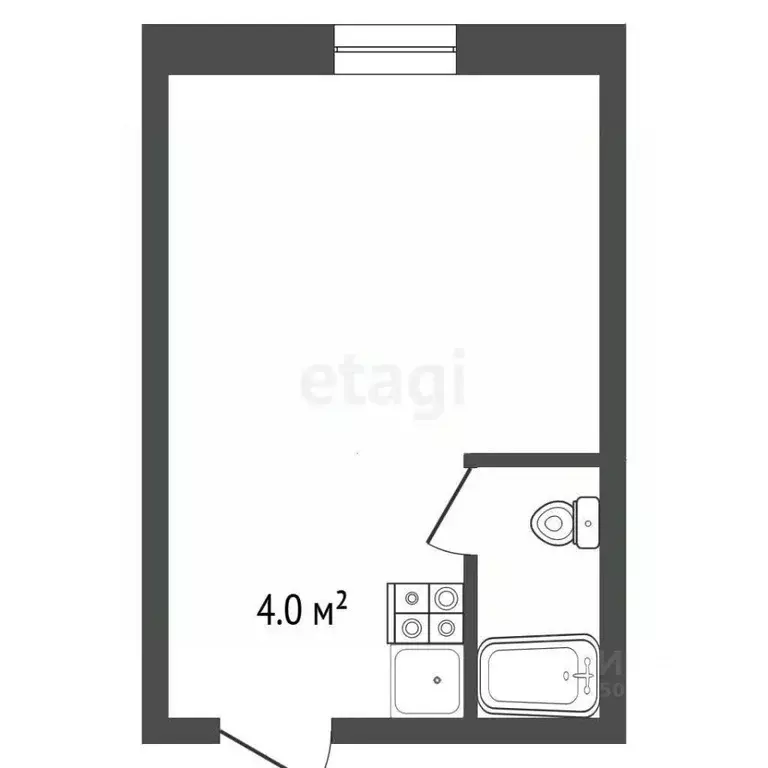 1-к кв. Владимирская область, Муром ул. Войкова, 2Б (18.2 м) - Фото 1