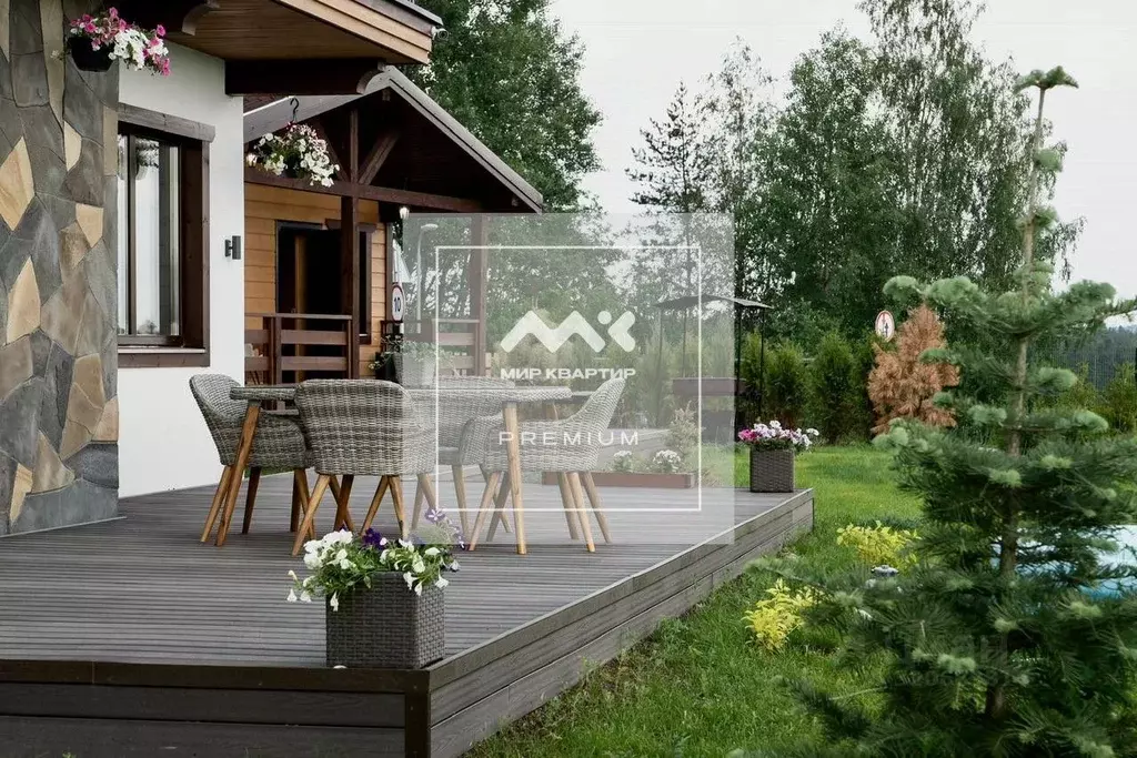 Коттедж в Ленинградская область, Всеволожский район, Бугровское ... - Фото 1