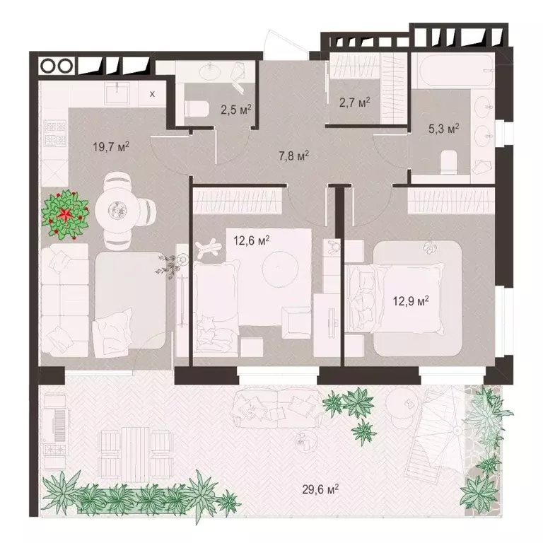 2-к кв. Рязанская область, Рязань пос. Шпалозавода, Окская Стрелка ... - Фото 1