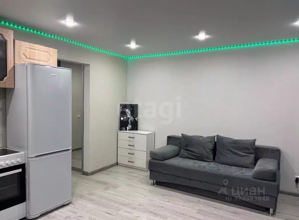 Студия Тюменская область, Тюмень Харьковская ул., 85а (28.0 м) - Фото 1