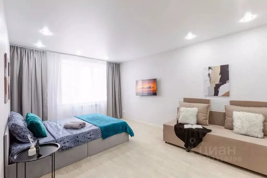 1-к кв. Самарская область, Самара ул. Николая Баженова, 1 (39.0 м) - Фото 1