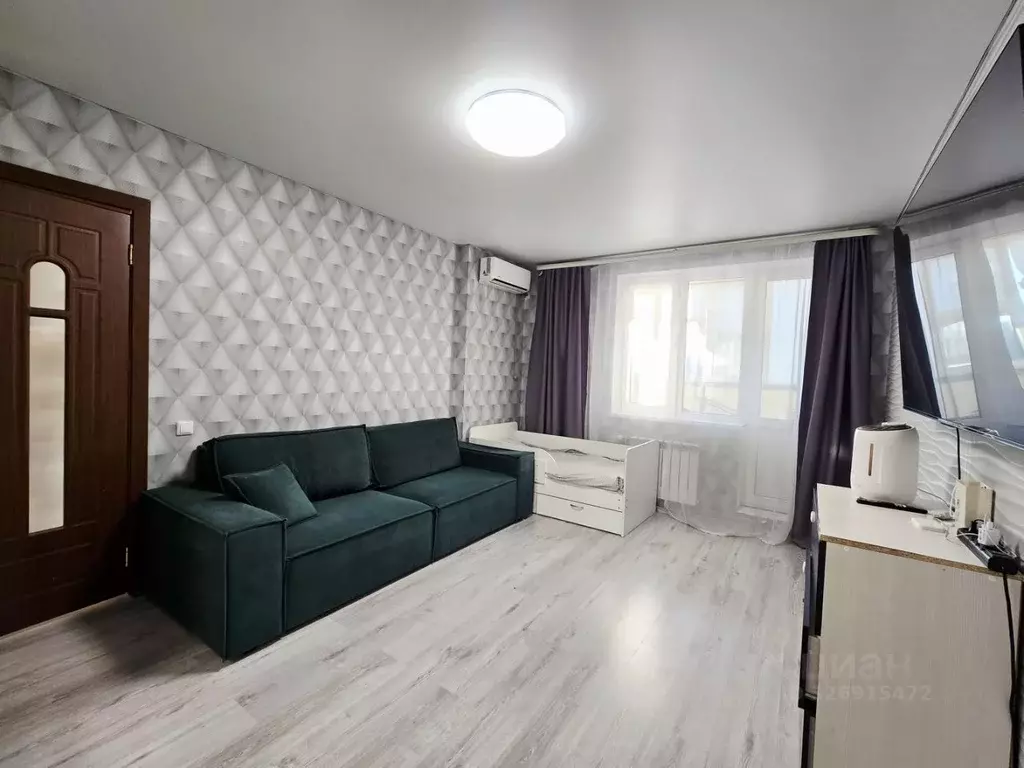 1-к кв. Татарстан, Казань ул. Оренбургский Тракт, 140Г (41.0 м) - Фото 1