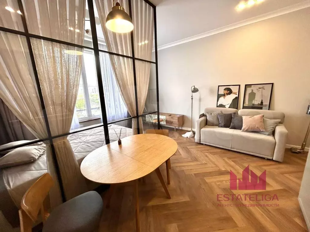 Квартира-студия, 32,2 м, 12/41 эт. - Фото 1