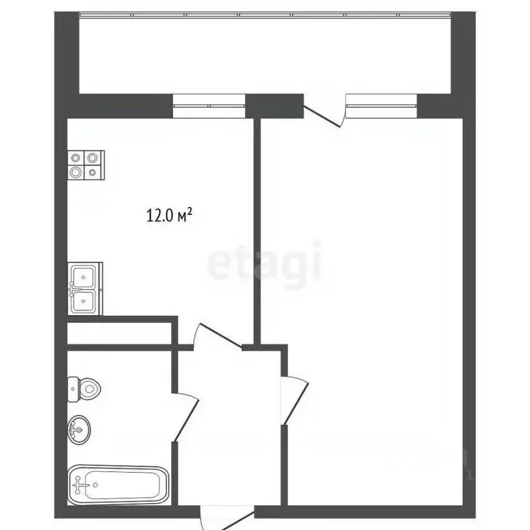 1-к кв. Ямало-Ненецкий АО, Новый Уренгой Созидателей мкр, 4/1 (35.3 м) - Фото 1
