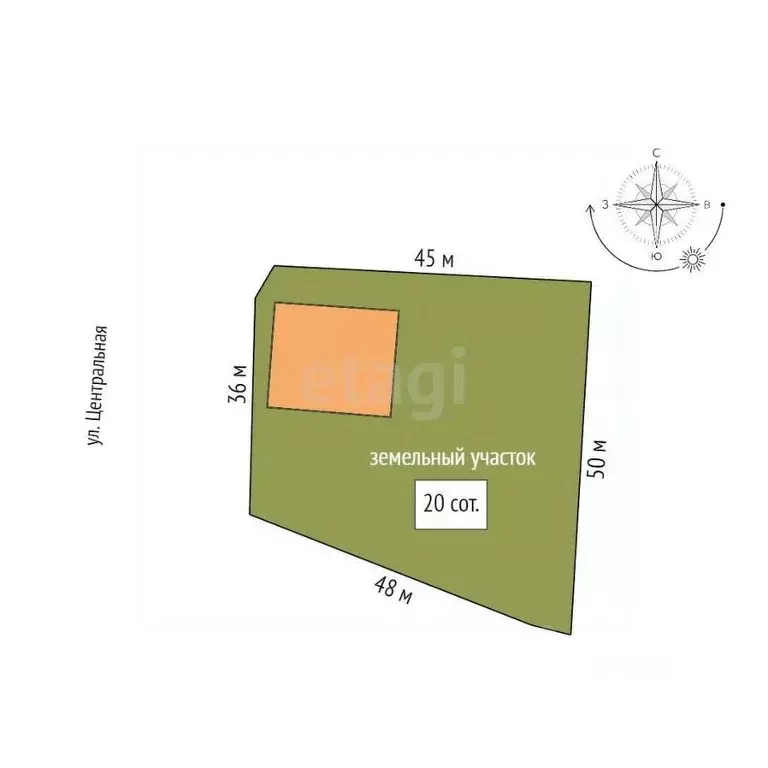 Дом в Амурская область, Благовещенский район, с. Егорьевка Центральная ... - Фото 2