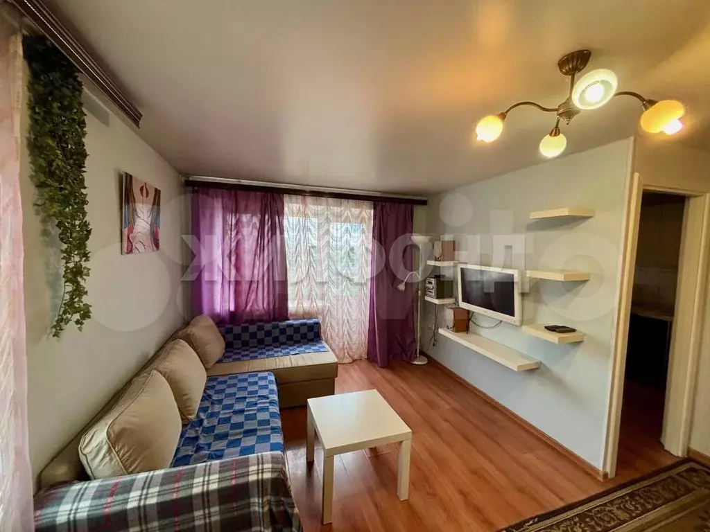 1-к. квартира, 30,7 м, 4/4 эт. - Фото 1