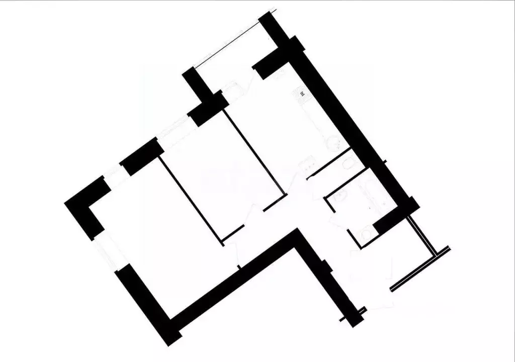 2-к кв. Костромская область, Кострома Профсоюзная ул., 19А (58.4 м) - Фото 1