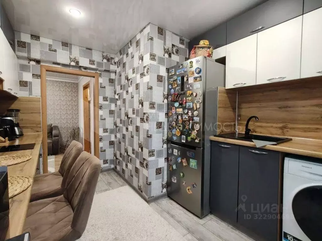 2-к кв. Тюменская область, с. Ярково ул. Льва Толстого, 14 (33.2 м) - Фото 1