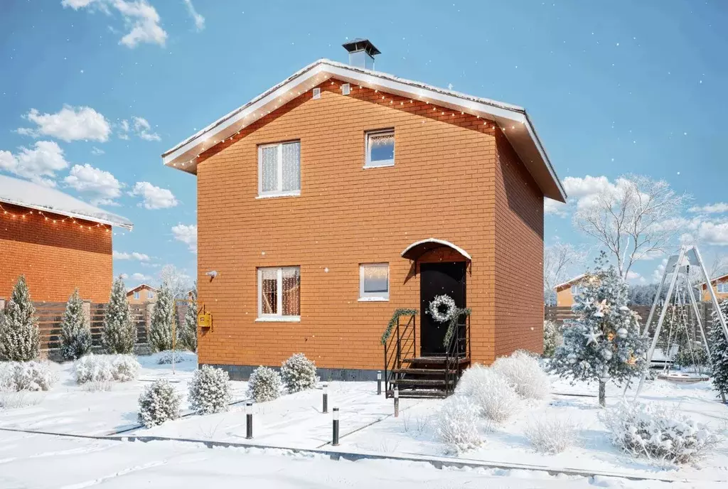 Дом в Нижегородская область, Нижний Новгород д. Крутая,  (110 м) - Фото 2