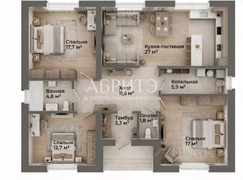 Коттедж в Липецкая область, Липецк ул. Колокольная, 40 (105 м) - Фото 2