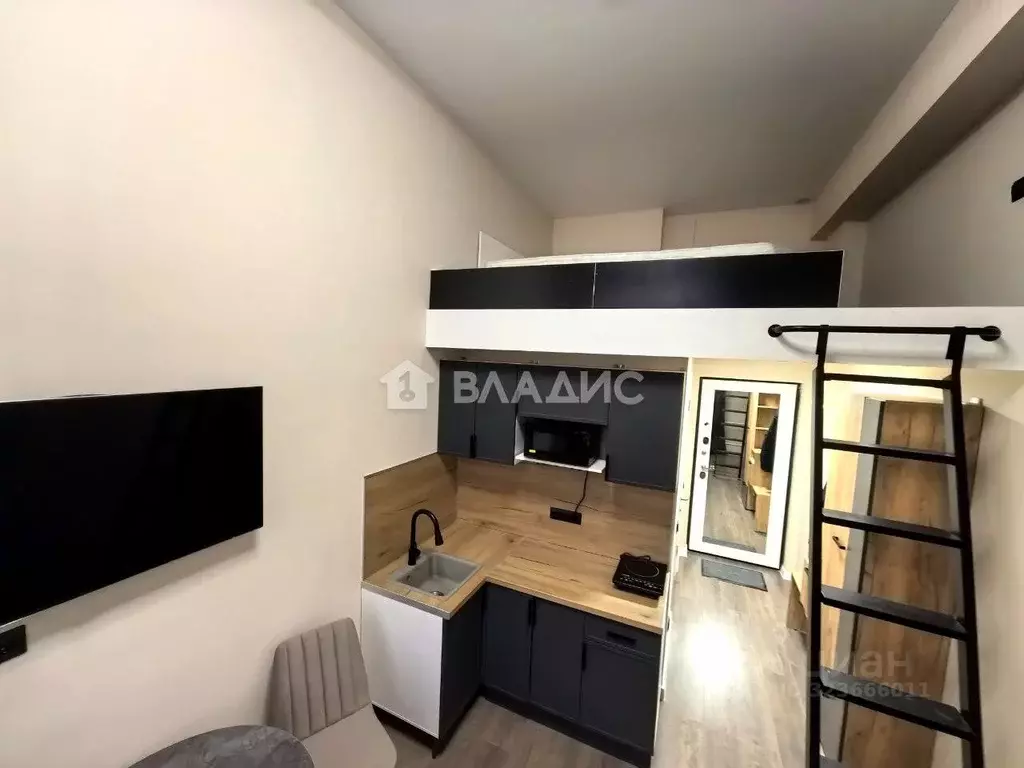 Студия Москва Грайвороновская ул., 4 (15.2 м) - Фото 2