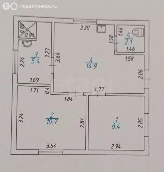 Дом в село Ягул, Урожайная улица (41.5 м) - Фото 1