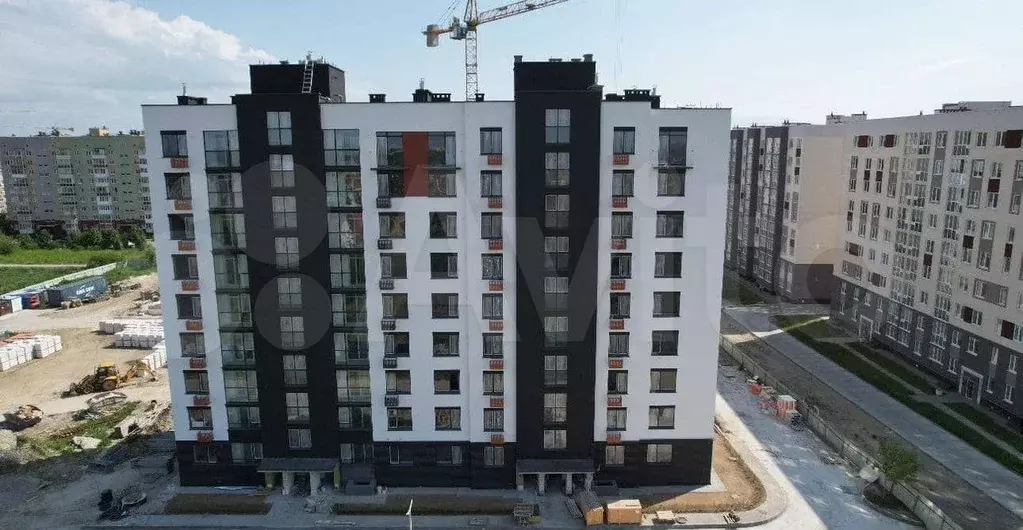 2-к. квартира, 55,3 м, 5/9 эт. - Фото 0