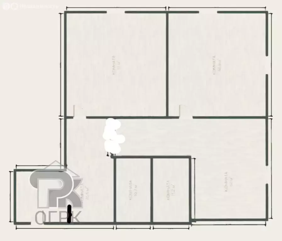 2-комнатная квартира: Видное, Школьная улица, 23 (67.1 м) - Фото 1