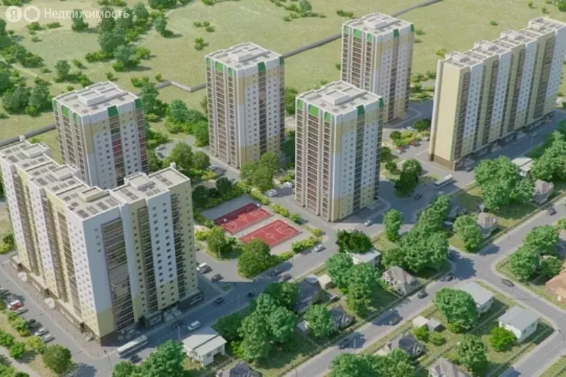 2-комнатная квартира: Чита, Народная улица, 39 (62.7 м) - Фото 1