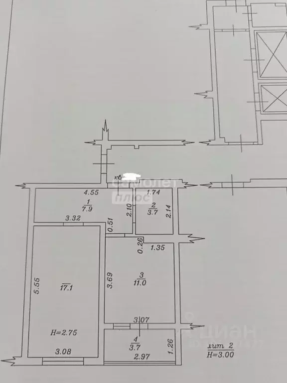 1-к кв. Краснодарский край, Анапа Владимирская ул., 55Вк2 (43.4 м) - Фото 1