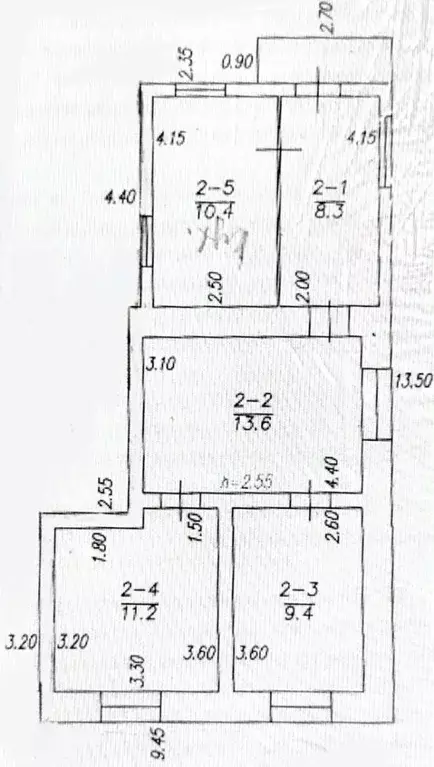 Дом в Крым, Симферопольский район, Николаевка пгт ул. Зеленая, 24 (53 ... - Фото 1