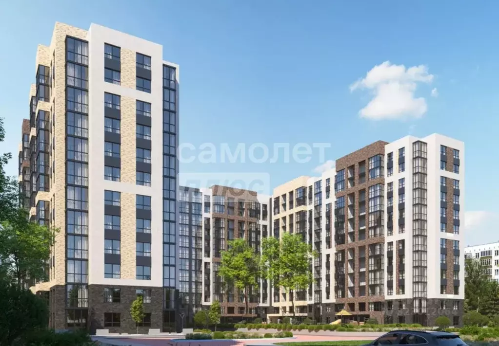 2-к кв. Кабардино-Балкария, Нальчик ул. Идарова, 176 (79.14 м) - Фото 1