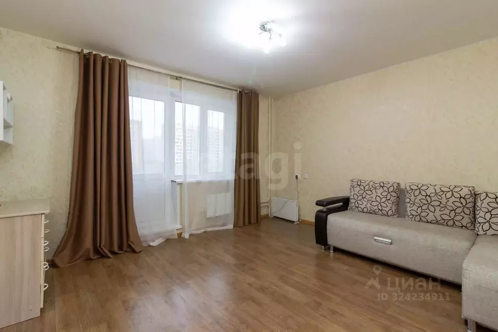 1-к кв. Красноярский край, Красноярск Нанжуль-Солнечный мкр, ул. ... - Фото 1