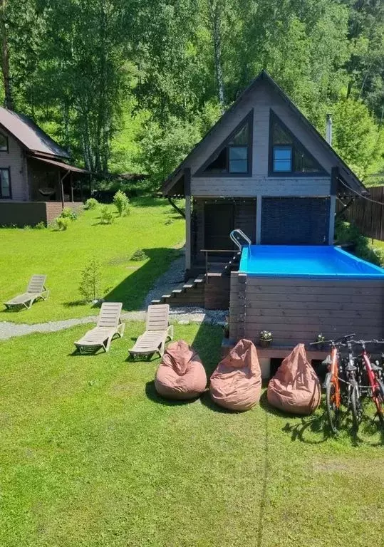 Дом в Алтай, Майминский район, Усть-Мунинское с/пос, пос. Известковый ... - Фото 1