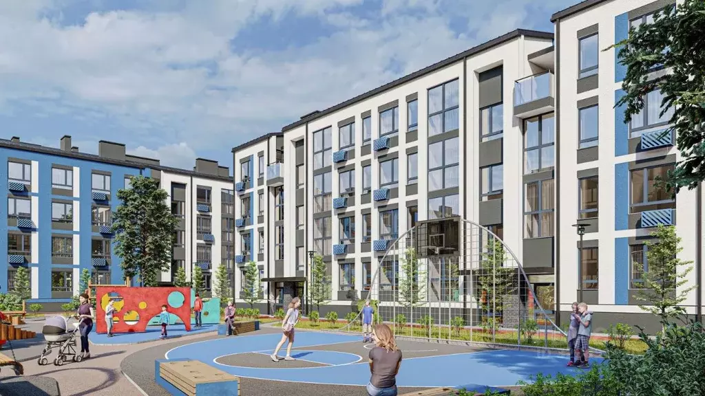 1-к кв. Калининградская область, Зеленоградск  (28.81 м) - Фото 1