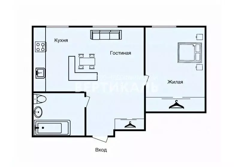 2-к кв. Москва Фрунзенская наб., 36/2 (75.0 м) - Фото 2