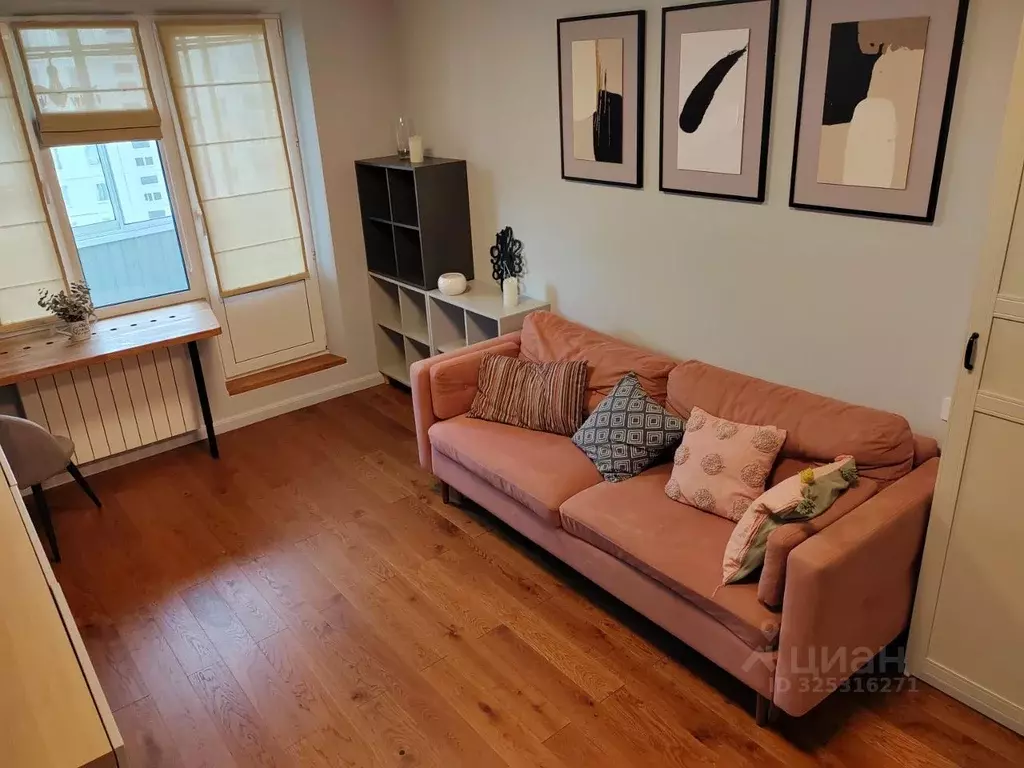 2-к кв. Москва Кронштадтский бул., 30К2 (44.7 м) - Фото 1