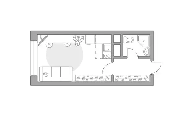 Квартира-студия: Балашиха, 39-й микрорайон, жилой комплекс Пехра, к8 ... - Фото 1