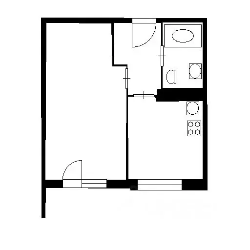 1-к кв. Санкт-Петербург Пулковская ул., 6к5 (43.7 м) - Фото 2