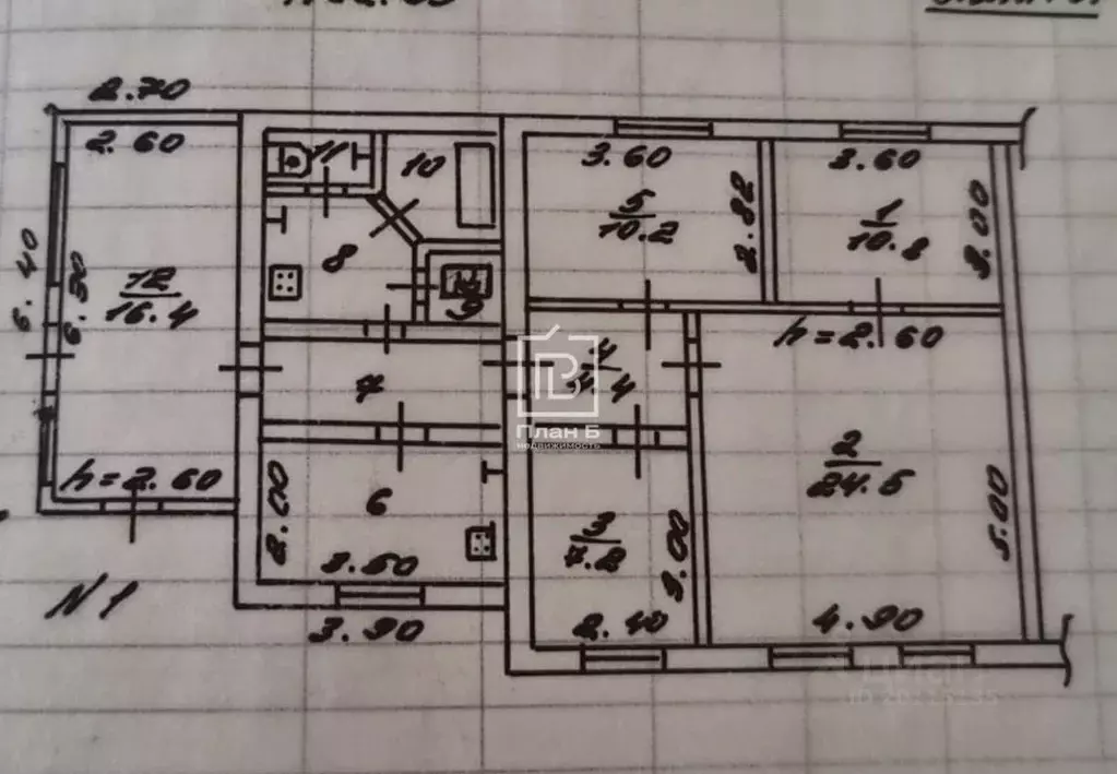 Дом в Калужская область, с. Перемышль ул. Мелиораторов, 15 (95 м) - Фото 2