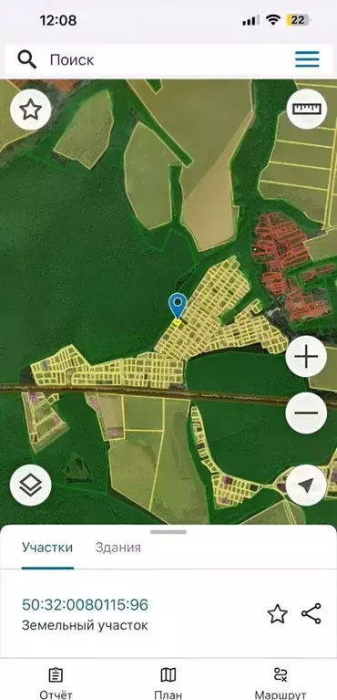 Участок в Московская область, Серпухов городской округ, Коптево СНТ 60 ... - Фото 2