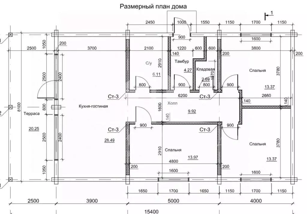 Дом в Ленинградская область, Всеволожский район, Агалатовское с/пос, ... - Фото 2
