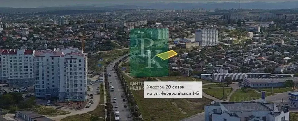 Участок в Севастополь ул. Феодосийская (19.2 сот.) - Фото 2