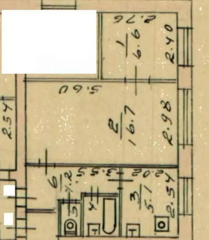 2-к кв. Московская область, Люберцы Октябрьский просп., 306 (36.0 м) - Фото 2