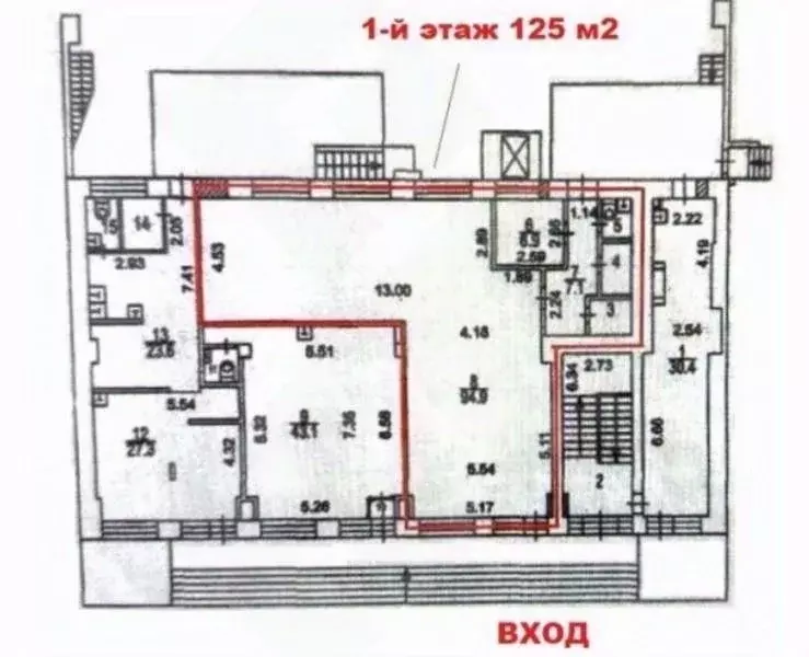 Помещение свободного назначения в Москва Планетная ул., 45 (125 м) - Фото 2