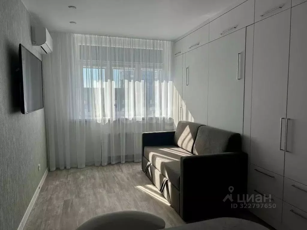 Студия Тюменская область, Тюмень ул. Газовиков, 73к1 (26.4 м) - Фото 0