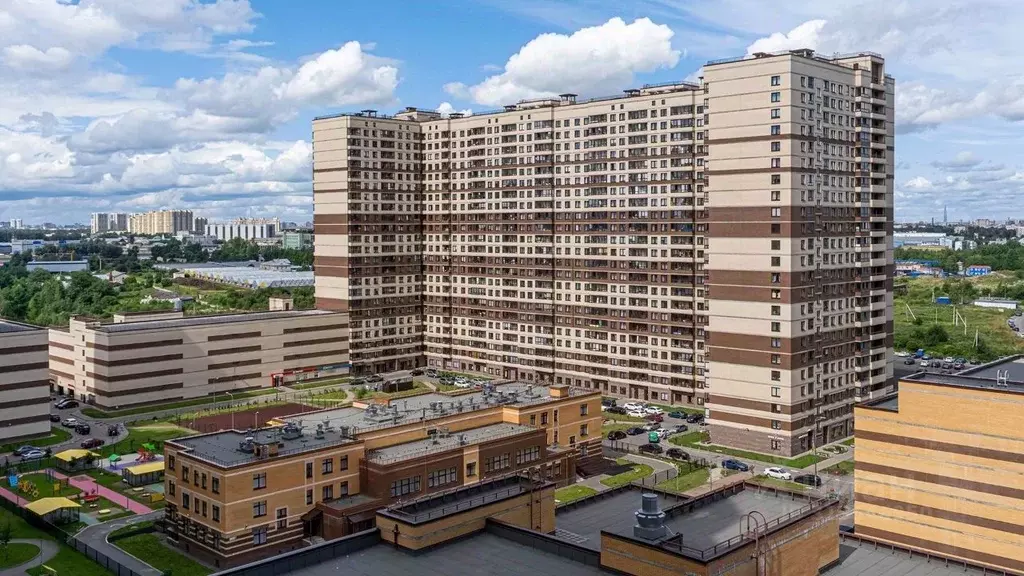 1-к кв. Санкт-Петербург ул. Русановская, 18к6 (32.2 м) - Фото 1