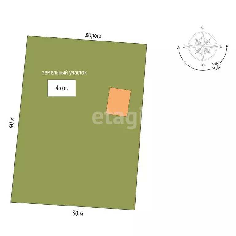 Дом в Тюменская область, Ишимский муниципальный округ, СНТ Смородинка ... - Фото 1