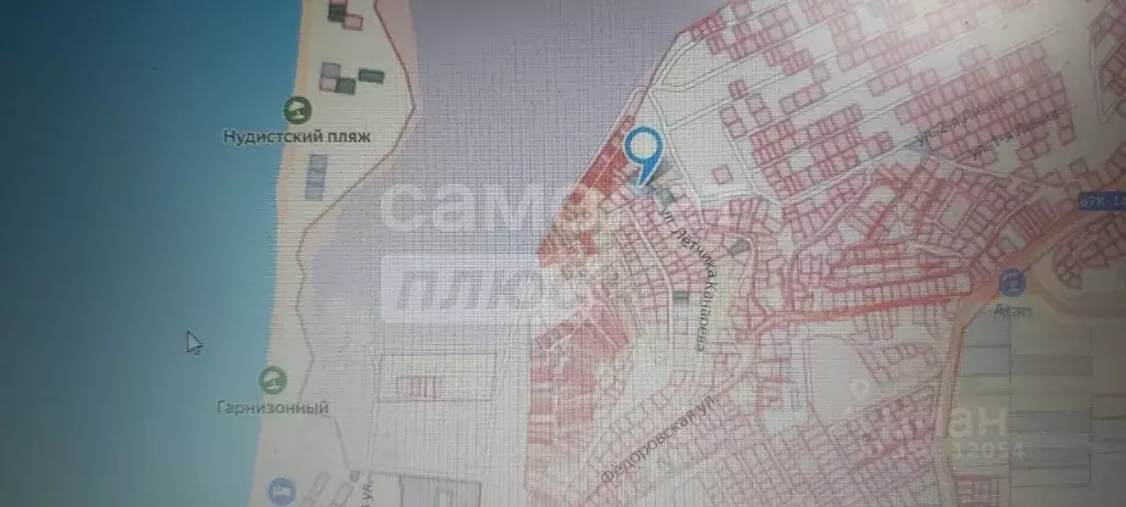 Участок в Севастополь ул. Летчика Алексеева, 11 (8.72 сот.) - Фото 2