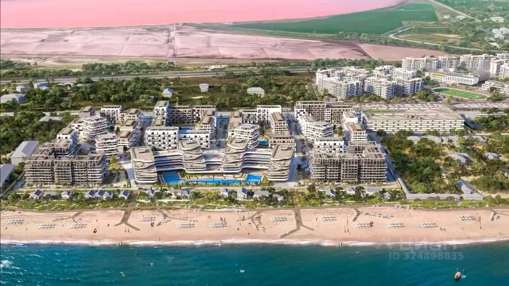 Студия Крым, Сакский район, Лесновское с/пос, с. Прибрежное ул. ... - Фото 2