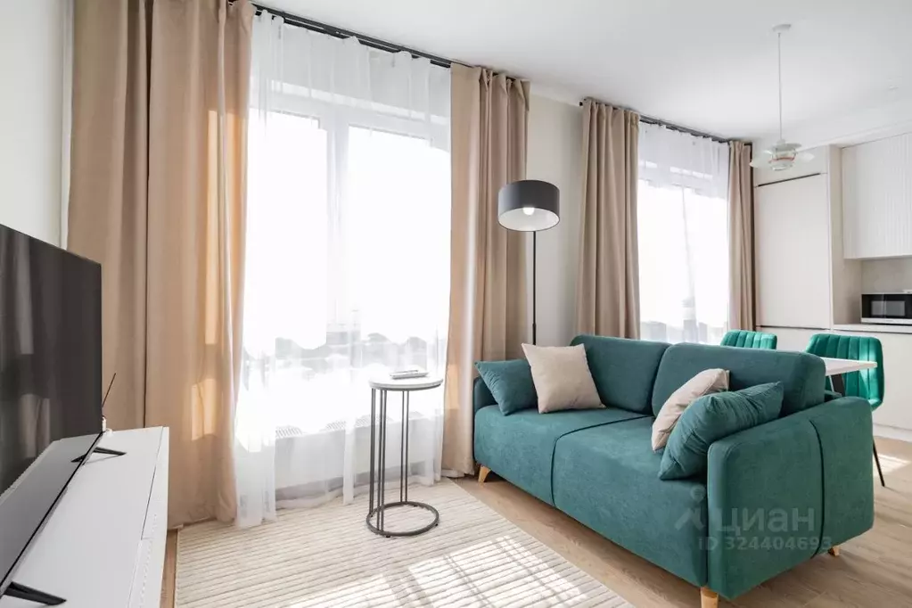 Студия Москва ул. Добролюбова, 8к3 (37.0 м) - Фото 2