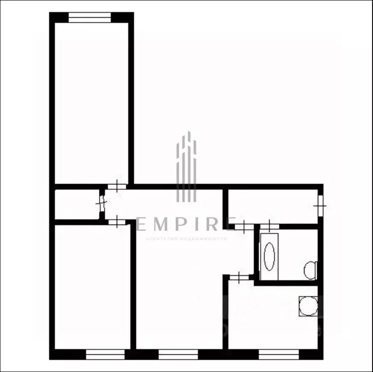3-к кв. Москва ул. Новаторов, 10к2 (60.0 м) - Фото 1