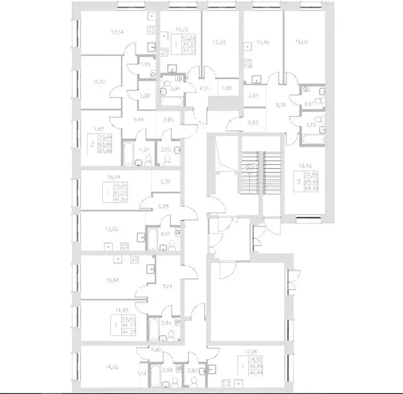 1-к кв. Татарстан, Казань Адмиралтейская Слобода мкр, Статум жилой ... - Фото 2