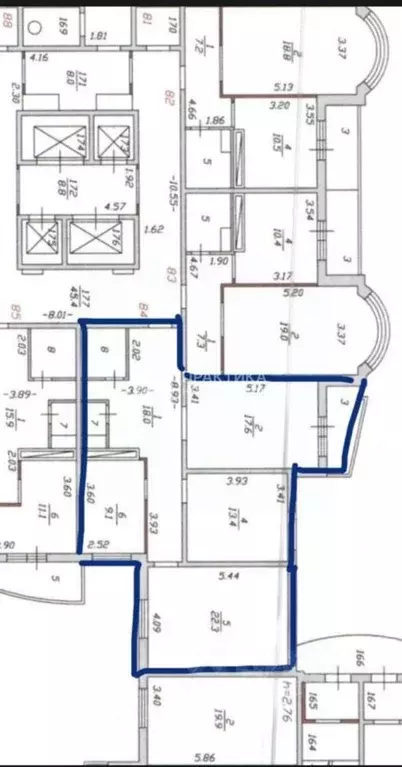 3-к кв. Московская область, Одинцово ул. Чистяковой, 16 (84.6 м) - Фото 2