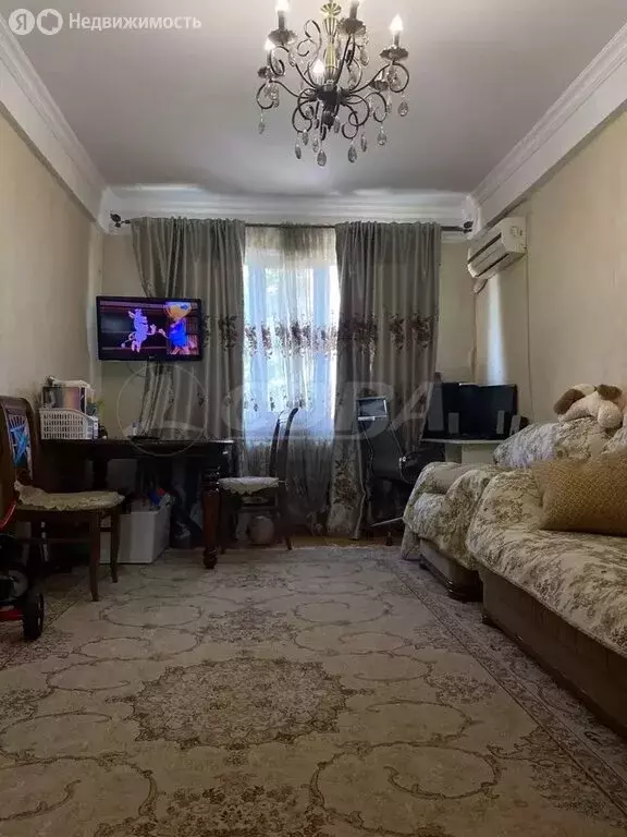 2-комнатная квартира: Махачкала, улица Абдулхакима Исмаилова, 80 (54 ... - Фото 1
