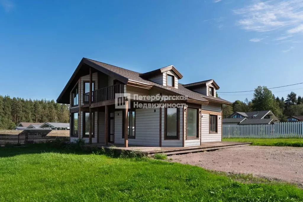 Дом в Ленинградская область, Приозерский район, Красноозерное с/пос, ... - Фото 1