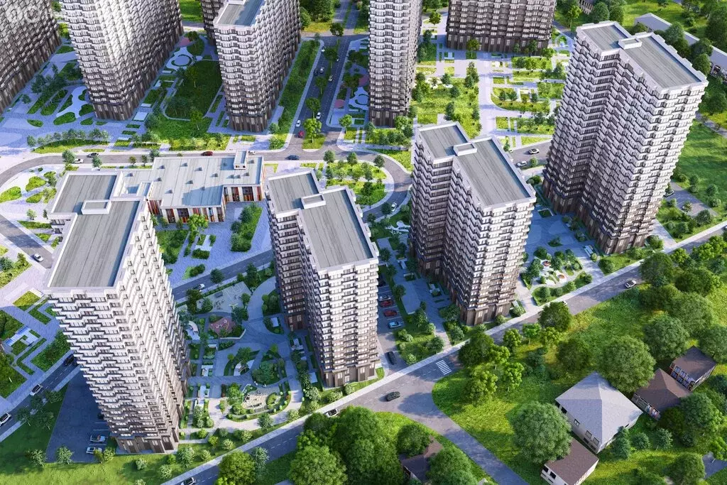 1-комнатная квартира: Ростов-на-Дону, жилой комплекс Ботаника (34.8 м) - Фото 1